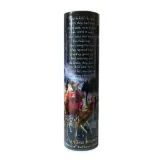 Three Wisemen 8" Flickering LED Flameless Prayer Candle with Timer