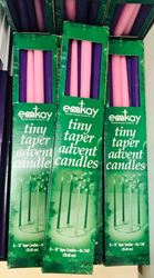 Tiny Tapers Advent Candles, Box of 8 