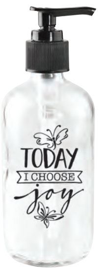 Today I Choose Joy Soap Dispenser