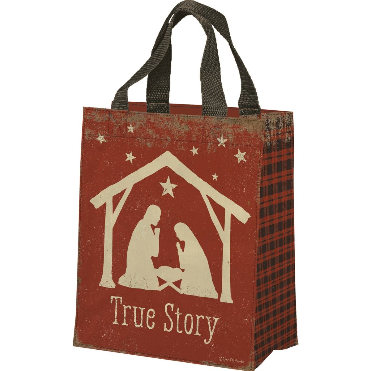 True Story Nativity Tote Bag