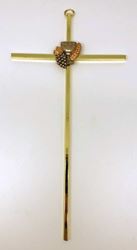 Two Tone First Communion 10" Wall Cross