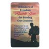 US Armed Forces Laminated Prayer Card