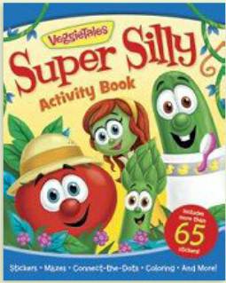 Veggie Tales Super Silly Activity Book