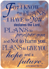 Verse Card: For I Know the Plans