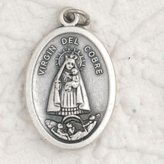 Virgin de la Caridad 1" Oxidized Medal - 50/Pack *SPECIAL ORDER - NO RETURN*