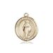 Virgin of the Globe Necklace Solid Gold