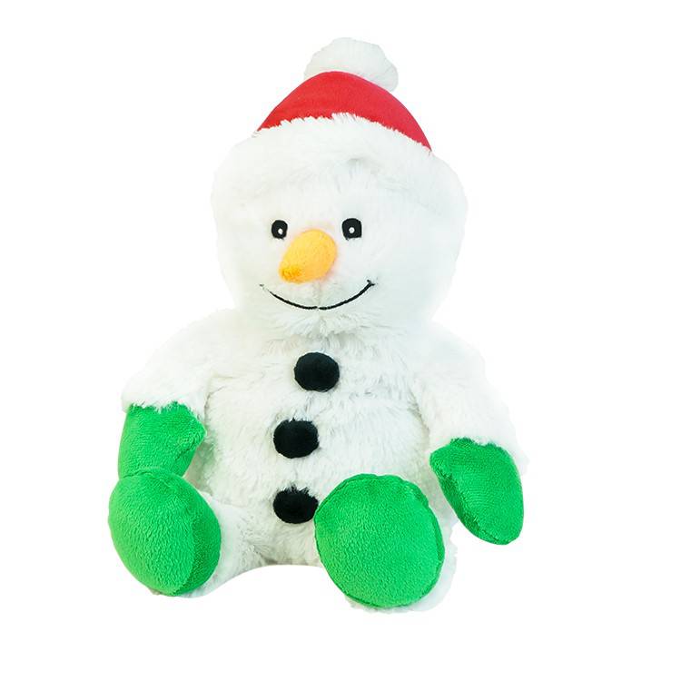 snow man plush