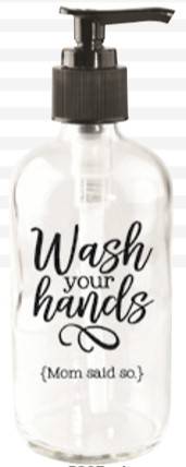 Wash your hands Soap Dispenser