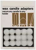 Wax Candle Adapter Dots, Sheet of 15