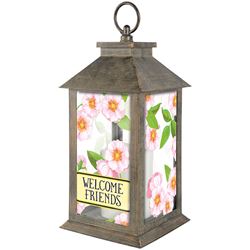 Welcome Friends LED Lantern