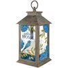 Welcome Home Hyrdrangea Bluebird Lantern