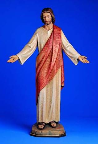 Welcoming Christ Statue From Italy