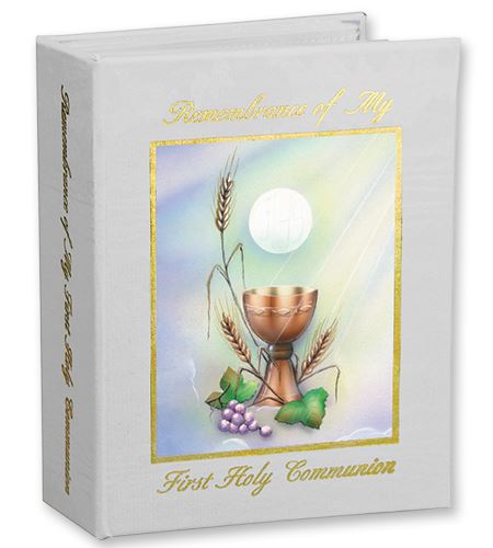 Wheat And Grapes First Communion Photo Album