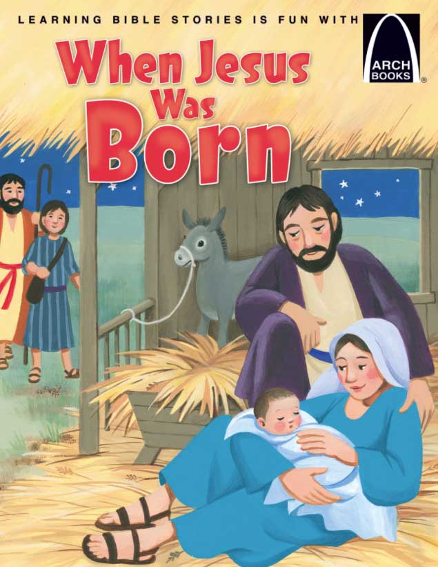 When Jesus Was Born - Arch Book by Hartman, Sara