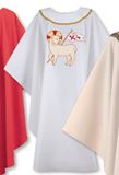 White Chasuble with Triumphant Lamb