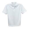 Unisex White Performance Knit Polo *WHILE SUPPLIES LAST*