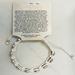 White and Silver St. Benedict Blessing Bracelet - 04409