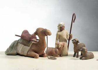 Willow Tree  Shepherd and Stable Animals