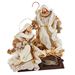 Winter White Fabric 15.25" Holy Family