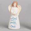 With God All Things Are Possible 4.5" Angel