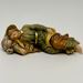Wood Carved 4.75" Sleeping St. Joseph Statue from Italy
