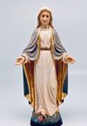 Our Lady of Grace Wood Carved 8" Statue from Italy