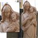 MADONNA WITH GRAPES WOODCARVED STATUE  © Copyright Catholic Supply of St. Louis, Inc.  All Rights Reserved
