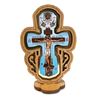 Wooden Icon Standing Cross 3 Inch x 2 inch Made in Ukraine