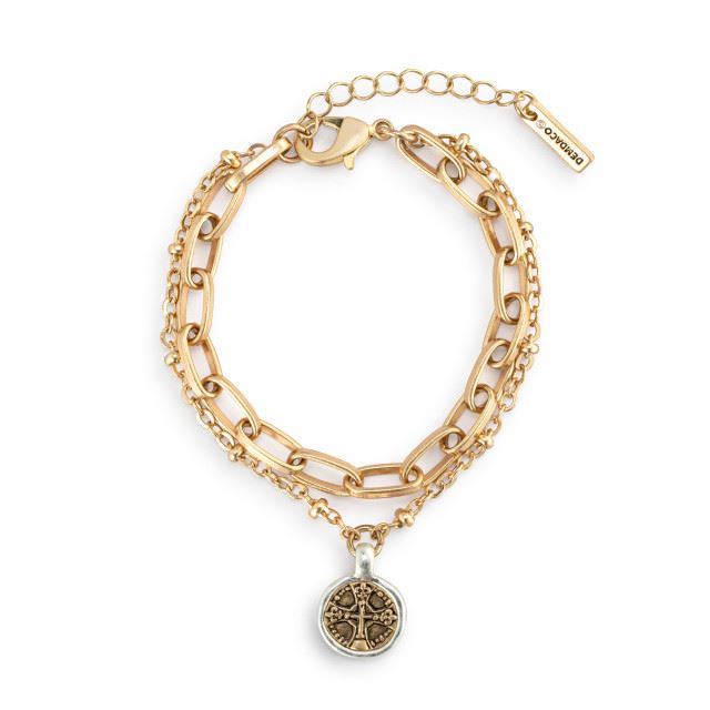 Wrapped in Prayer Layer Bracelet - Gold Wrapped in Prayer JewelrySKU: 1008100073