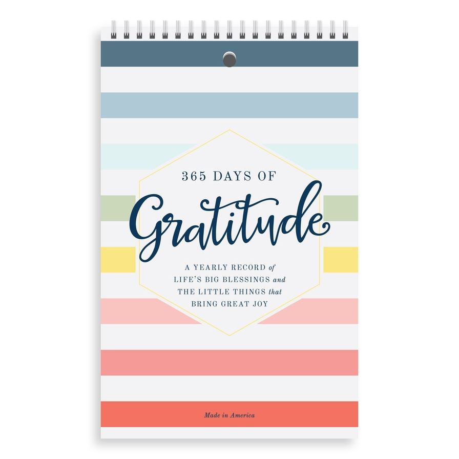 Gratitude Journal for Teen Girls, 12 Month Journal, Watercolor Design