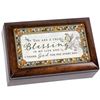 You Are A True Blessing In My Life Small Jeweled Music Box