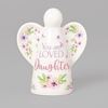 You Are Loved Daughter Musical Angel, 3.75" Porcelain