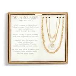 Your Journey Beaded Love Necklace - Champagne