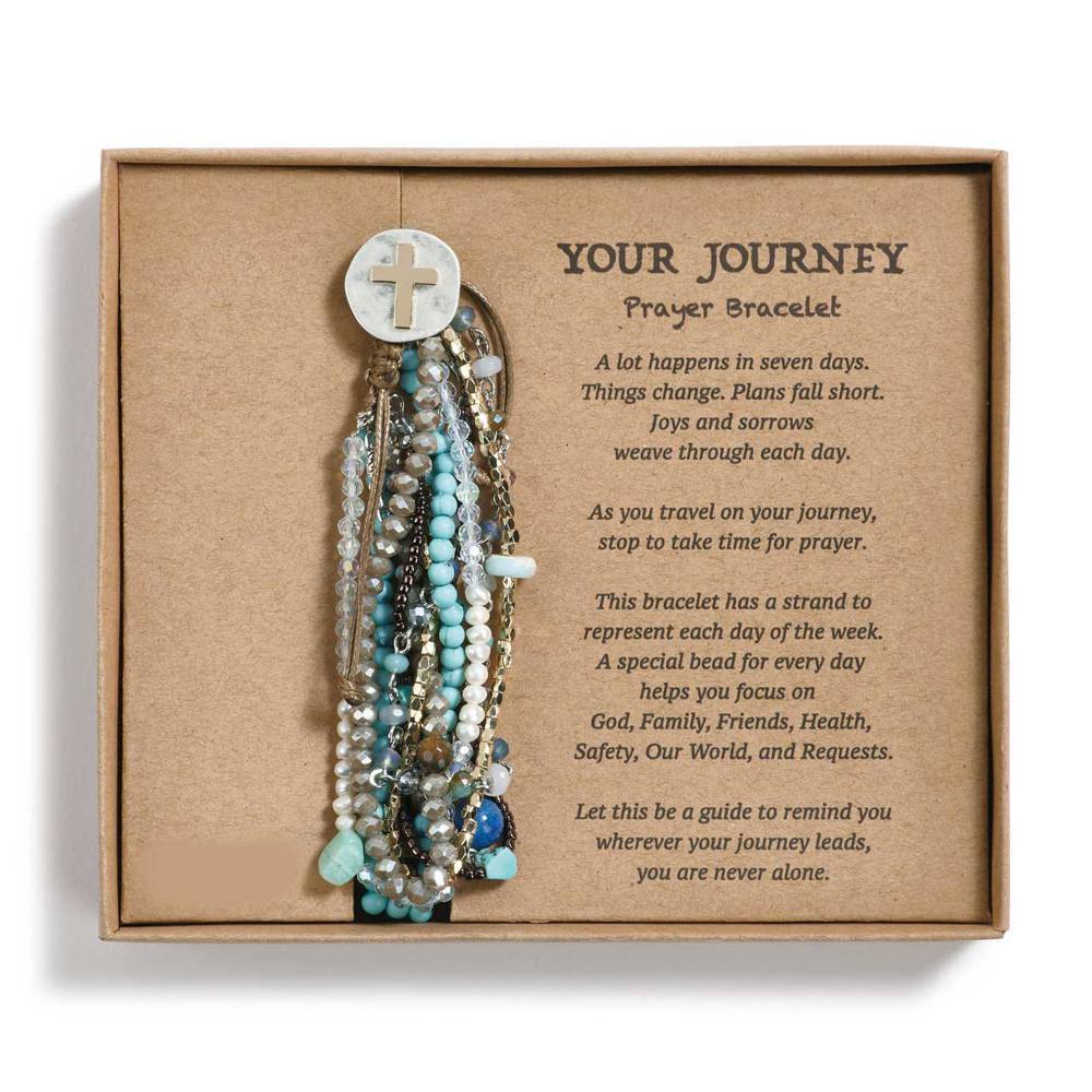 Your Journey Turquoise Prayer Bracelet