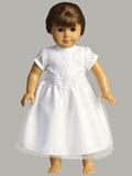 Zoe First Communion 18" Doll Dress