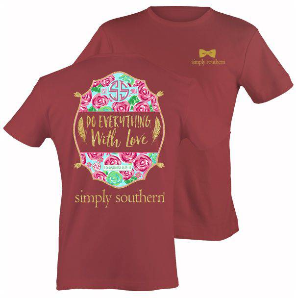 simply southern softball shirt