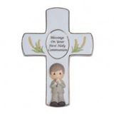 Precious Moments Blessings on Your First Holy Communion Cross