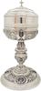 2-0202 Standing Ciboria - Silver Plate with Enamels
