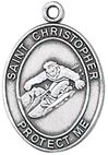 St. Christopher Sports Medal-Snowboarding