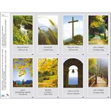Natures Wonders Print Your Own Prayer Cards - 12 Sheet Pack