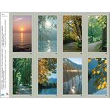 Nature Assortment #1 Print Your Own Prayer Cards - 12 Sheet Pack