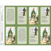 Irish Assortment #1 Print Your Own Prayer Cards - 12 Sheet Pack