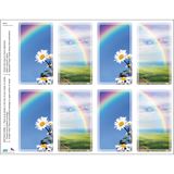 Rainbow Assortment Print Your Own Prayer Cards - 12 Sheet Pack