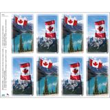Canadian Assortment Print Your Own Prayer Cards - 12 Sheet Pack
