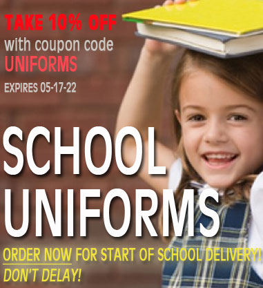 school uniforms order now for start of school delivery