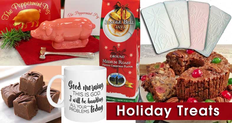 holiday treats and kitchenware