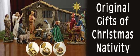 original gifts of christmas nativity